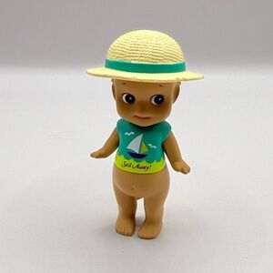 Sonny Angel Summer Series Caribbean Sea Version 2016. Confirmed Blue Straw Hat